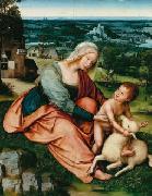 Quentin Matsys, Madonna and Child with the Lamb